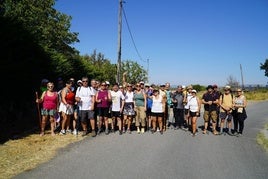 Participantes de la ruta.