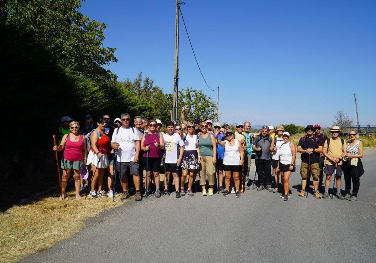 Participantes de la ruta.