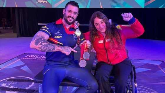La extremeña Loida Zabala, subcampeona de Europa de halterofilia paralímpica