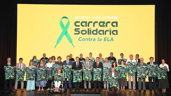 La asociación ELA Extremadura resulta beneficiaria de la Carrera Solidaria contra esta enfermedad de Eurocaja Rural