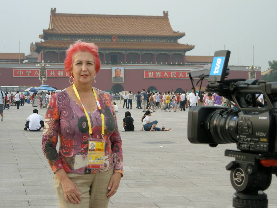 Rosa María Calaf, periodista y corresponsal de RTVE.