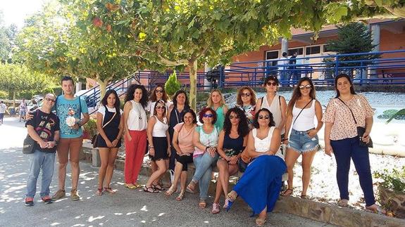 Alumnas de Montactivex en las instalaciones de la asociación.