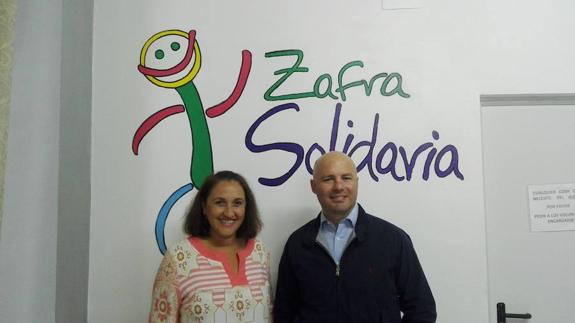 Zafra Solidaria recibe 1.500 euros en alimentos para su comedor
