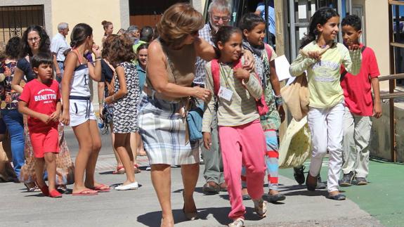 Participantes en la región dentro del programa 'Vacaciones en Paz'.
