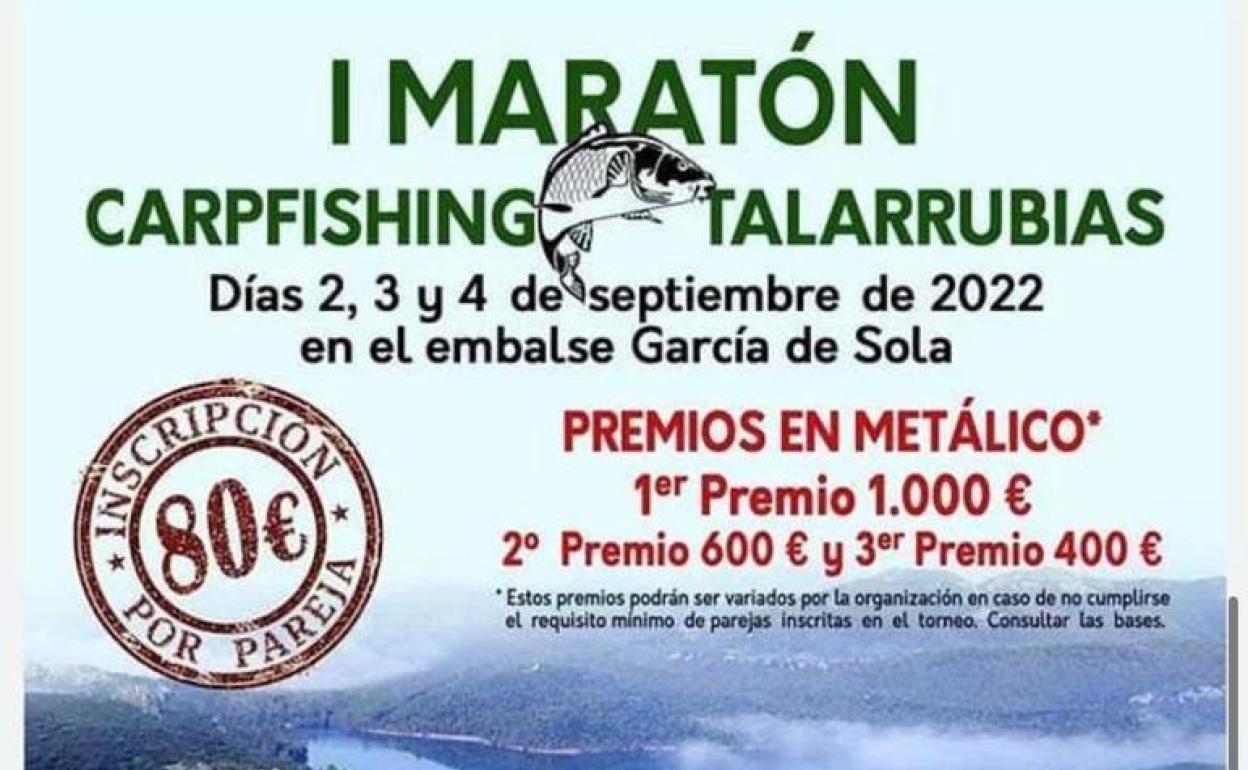 La localidad acoge el I Maratón Carpfishing 