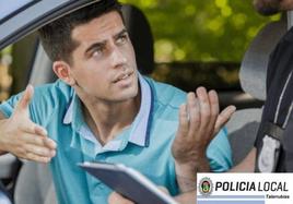 Agentes de la Policía Local de Talarrubias intercepta a un conductor sin permiso y sin ITV
