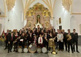 La Banda Municipal de Música celebra con una misa Santa Cecilia