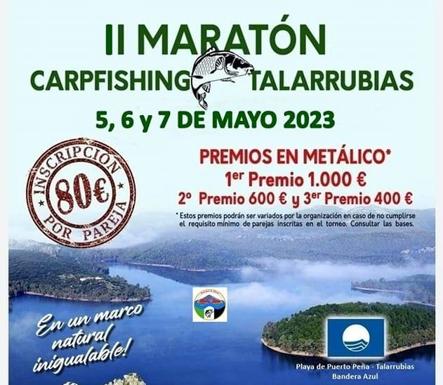 Talarrubias acogerá el II Maratón de Carpfishing