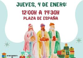 Los ayudantes de los Reyes Magos pasarán por Talarrubias