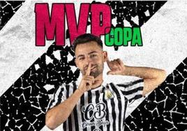 Sergio, MVP en el último partido de la Copa Extremadura
