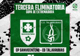 El próximo domingo, el Talarrubias se enfrenta al Sanvicenteño en la Copa de Extremadura