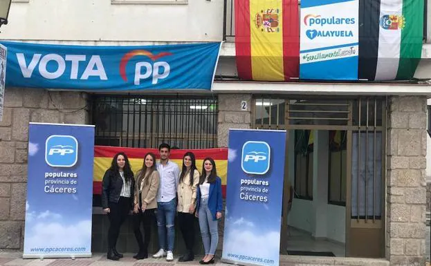 Presentación de las nuevas Generaciones del Partido Popular en Talayuela