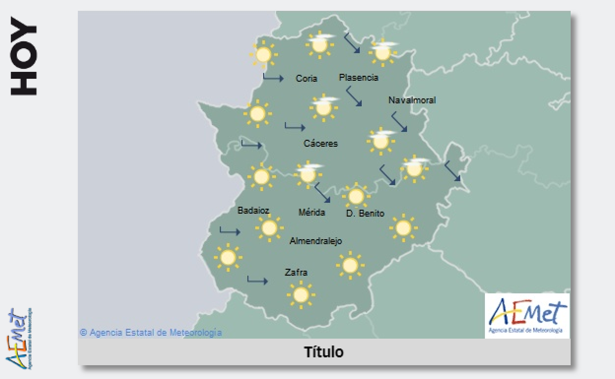 La semana comienza con temperaturas de hasta 35º en Extremadura