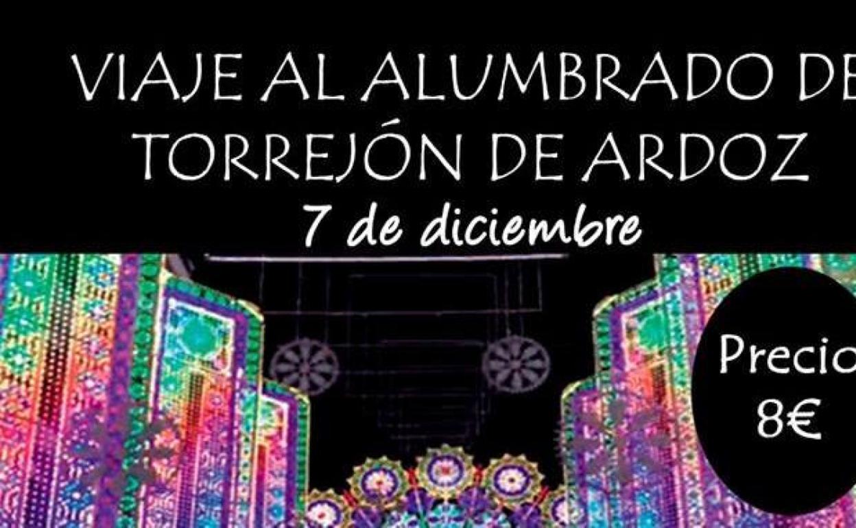 Abierto el plazo para apuntarse al viaje para ver la iluminación navideña en Madrid