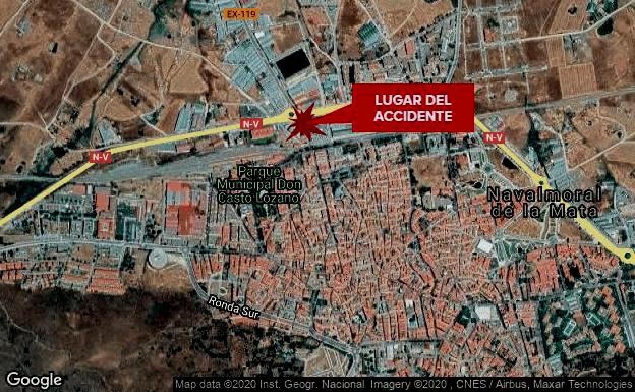 Herida una niña de 11 años tras ser atropellada en Navalmoral