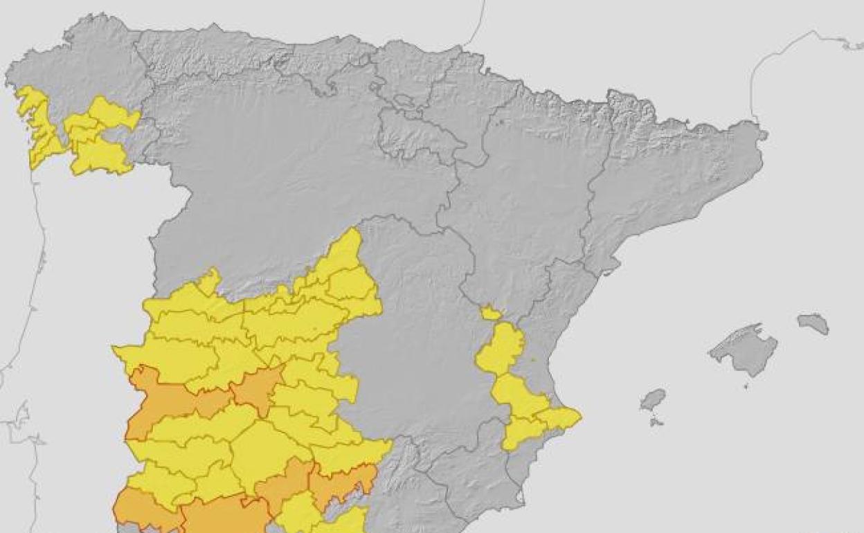 El tiempo en Extremadura para hoy viernes, 17 de julio de 2020