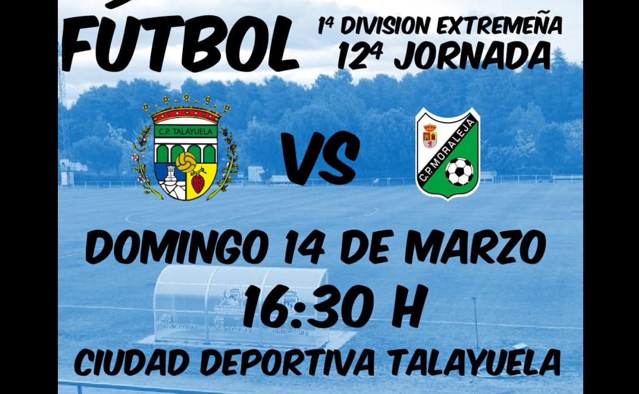 El Talayuela recibe este domingo al Moraleja