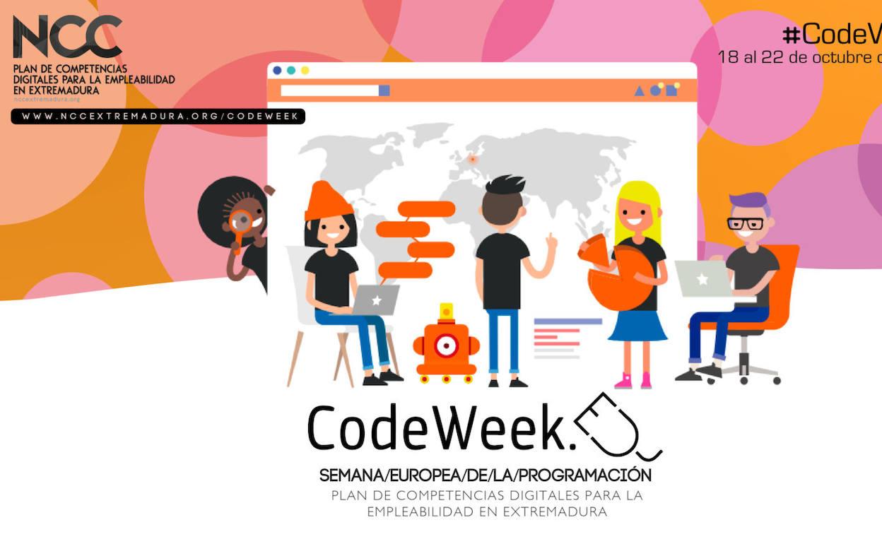 AUPEX se suma a la Semana de la Programación Europea a través de la Red de Centros de Competencias Digitales