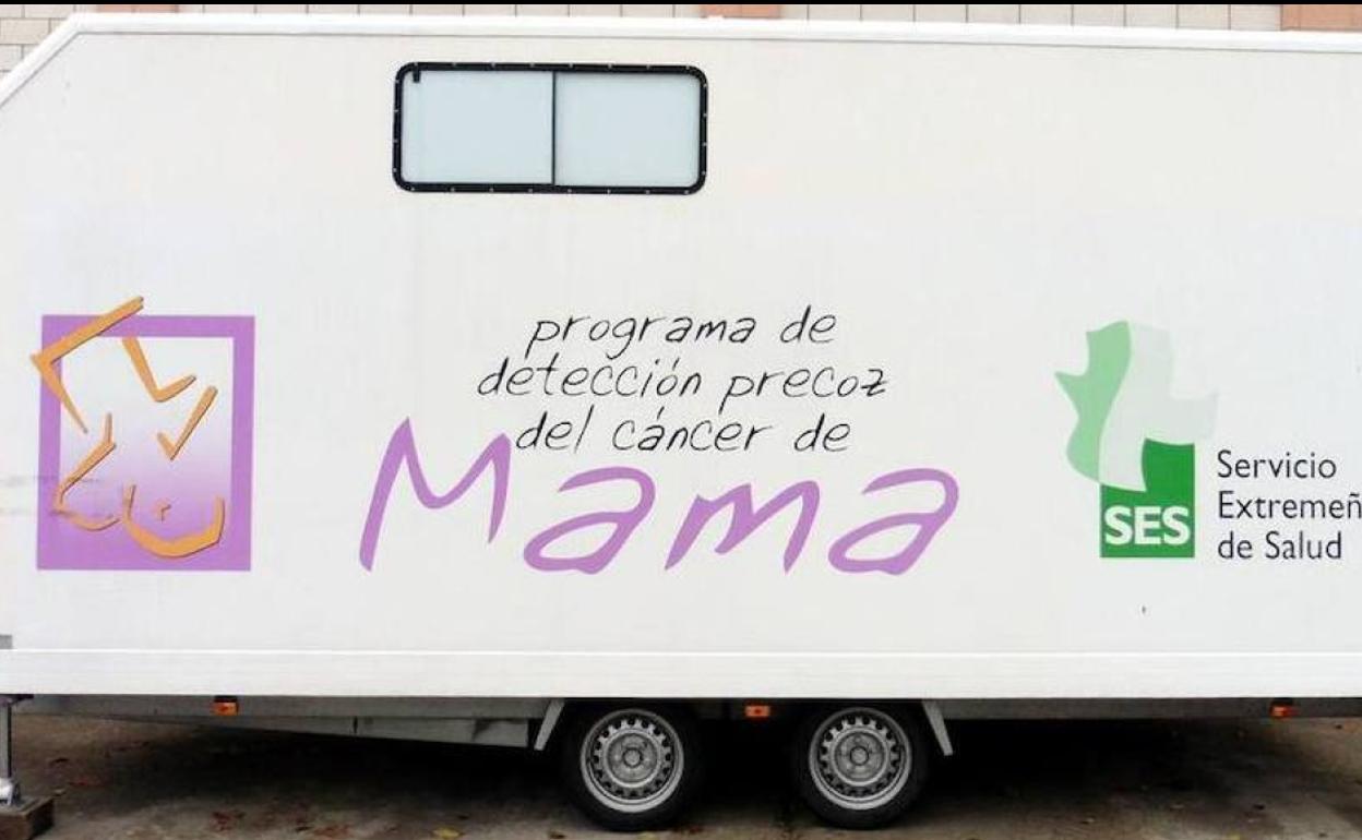 La unidad móvil para mamografías estará en Talayuela del 31 de marzo al 12 de abril