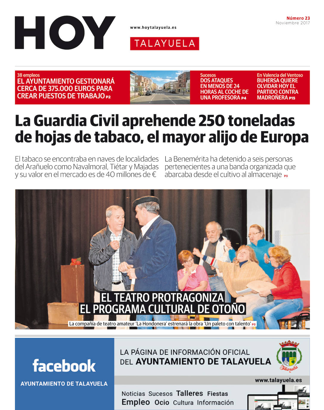 Fotos: Talayuela, portada a portada