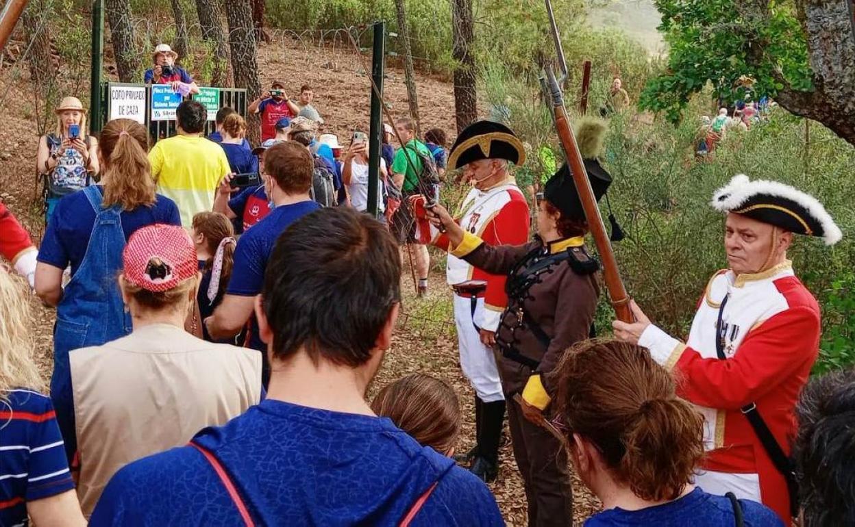 La Ruta de los Ingleses recuerda a Charo Cordero