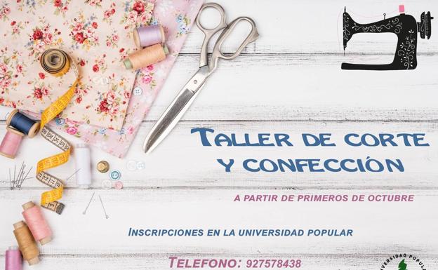 La Universidad Popular vuelve a acoger un curso de corte y confección |  Talayuela - Hoy