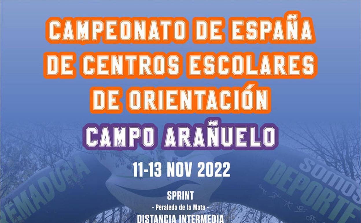 Talayuela, Navalmoral y Peraleda acogerán el Campeonato de España de Centros Escolares de Orientación