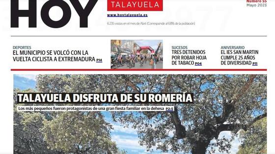 Sale a la calle la edición número 55 de HoyTalayuela
