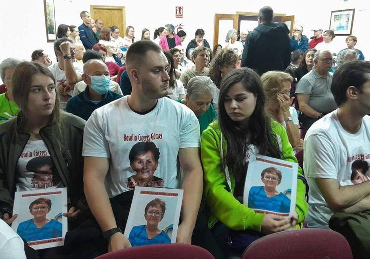La familia pide que se siga buscando a Rosalía Cáceres