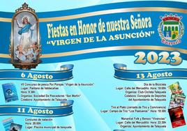 Talayuela celebra este fin de semana las fiestas de la Virgen de la Asunción