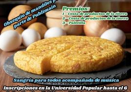 Inscripciones para el I Concurso de Tortilla de Patatas