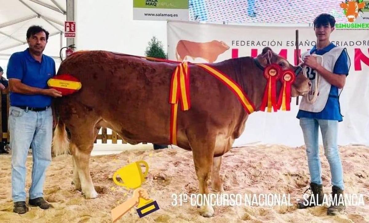 Los talayuelanos Hermanos Ruano se llevan el primer premio de la Feria de Salamanca