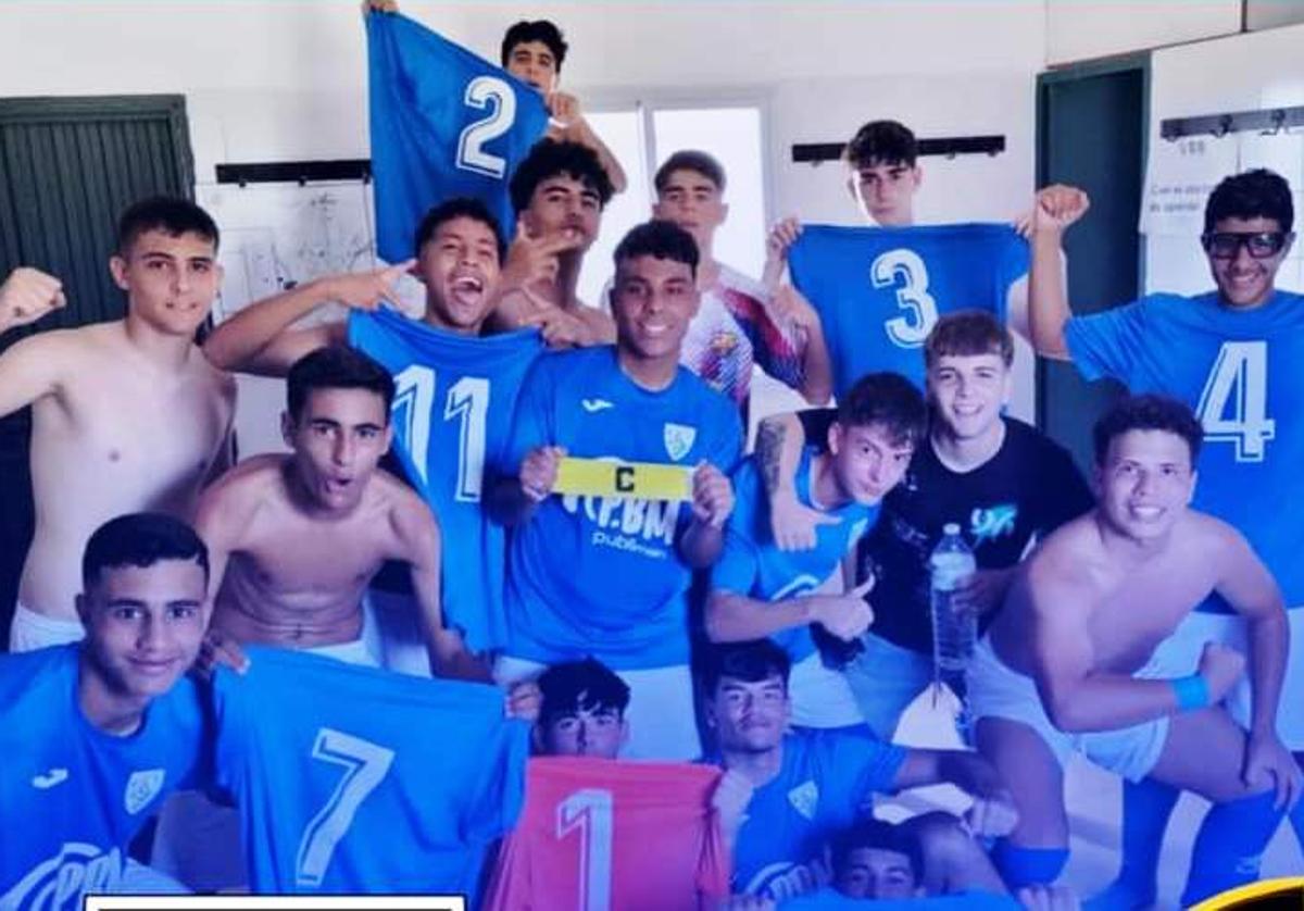 Celebración de los juveniles de la EF Talayuela