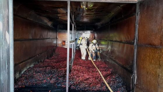 Las incidencias causadas por las rachas de viento obligan a intervenir a los bomberos
