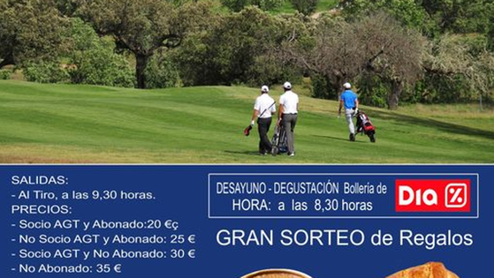 El nuevo torneo de golf se traslada al domingo por la lluvia anunciada para el sábado
