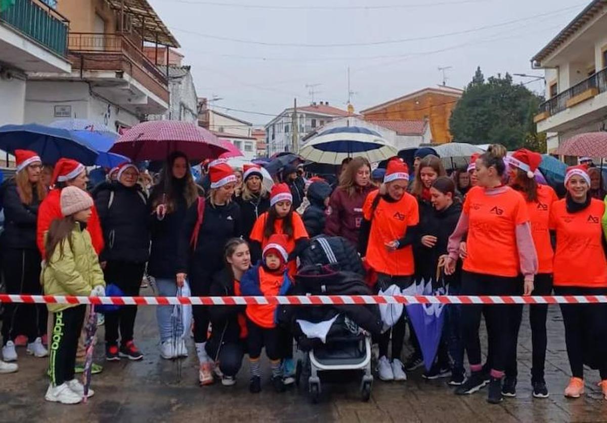 Participantes en la marcha