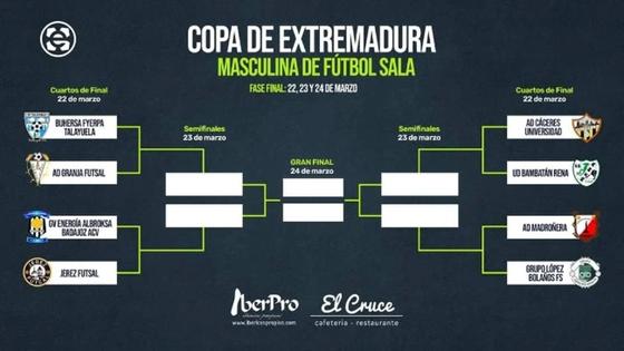 Talayuela será sede de la fase final de la Copa de Extremadura de fútbol-sala