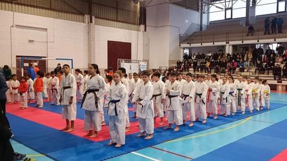 La Escuela de Kárate participa con éxito en la primera fase de los Juegos Deportivos Extremeños