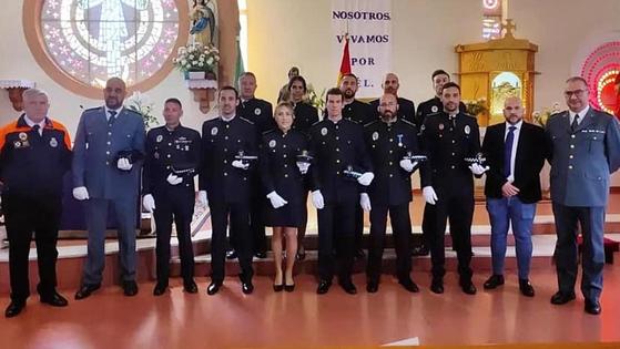 La Policía Local se viste de gala en su festividad