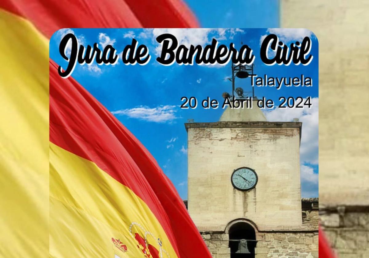 Más de 100 personas jurarán la Bandera Civil en Talayuela