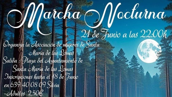 Una marcha iluminará la noche de Santa María