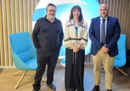 Joaquín Alcalde, Erica Morales y Roberto Baños en Madrid