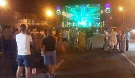 Ambiente festivo en Talayuela, ya muy próximo
