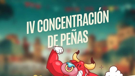 Concentración de peñas por las fiestas de la Virgen de la Asunción