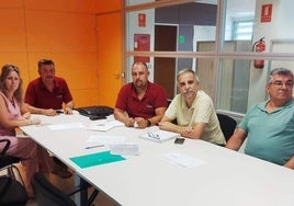 Asistentes a la reunión promovida por Cavex