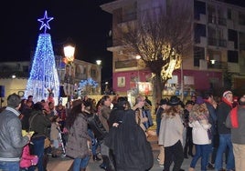 Ambiente navideño por las calles de Talayuela