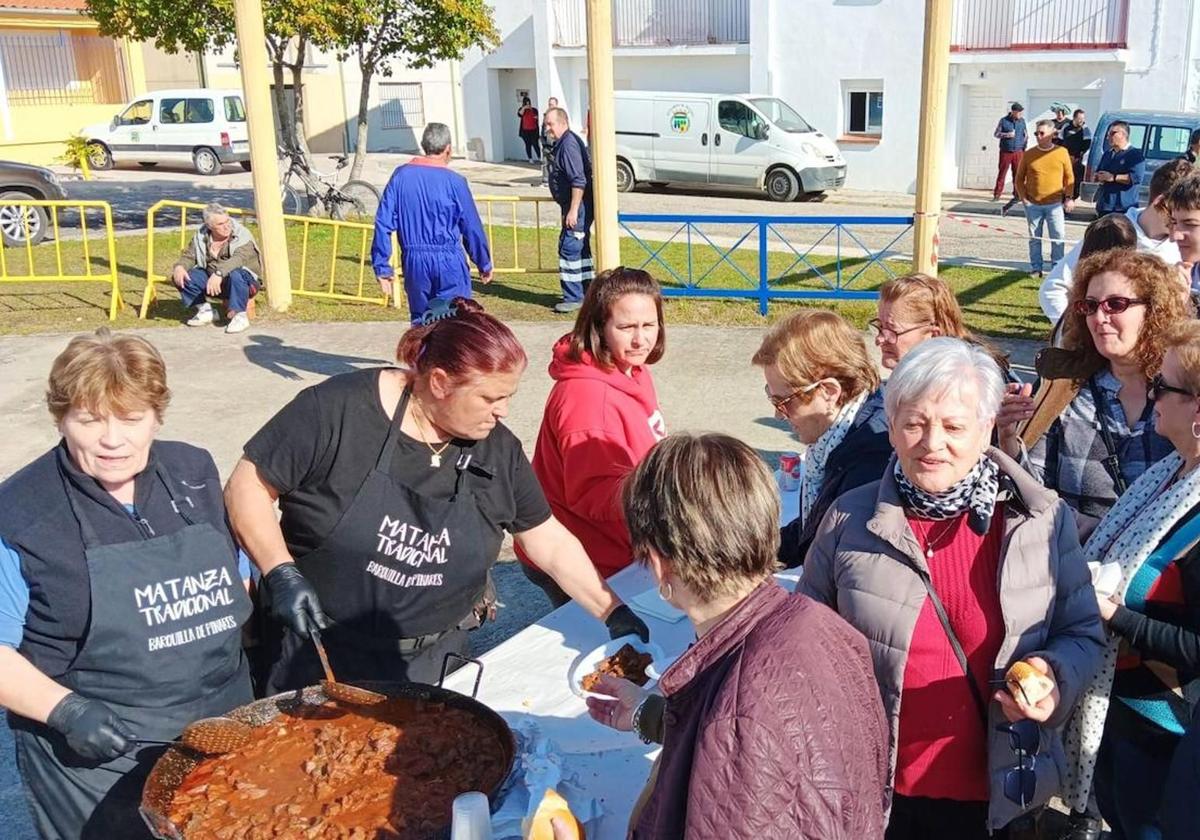 Participantes en una edición anterior de la matanza