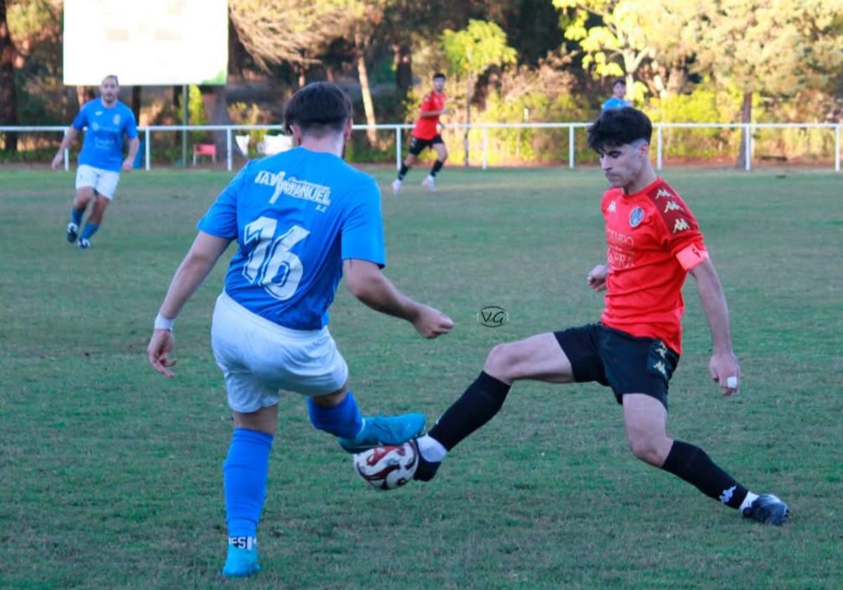 El partido resultó muy disputado