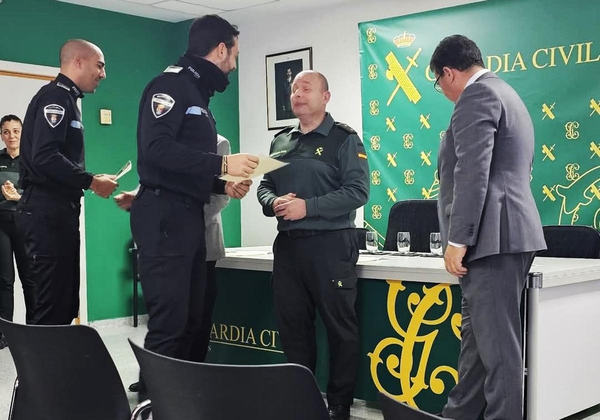 Agentes de la Policía Local en Cáceres