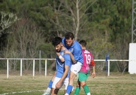 Alegría tras el gol de los locales